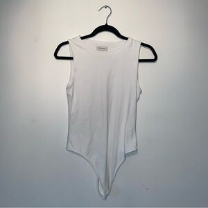 White Babaton contour bodysuit